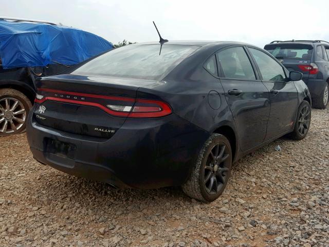 1C3CDFBBXFD407395 - 2015 DODGE DART SXT BLACK photo 4