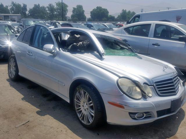 WDBUF56X97B070594 - 2007 MERCEDES-BENZ E 350 SILVER photo 1