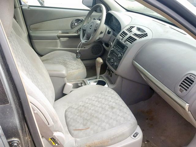 1G1ZT54875F125330 - 2005 CHEVROLET MALIBU LS GRAY photo 5