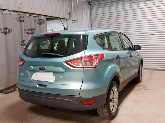 1FMCU0F72DUD66879 - 2013 FORD ESCAPE S GREEN photo 4