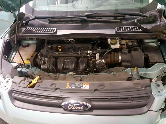 1FMCU0F72DUD66879 - 2013 FORD ESCAPE S GREEN photo 7