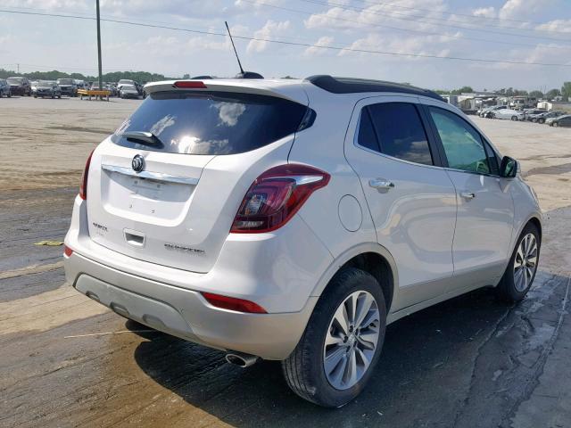 KL4CJASBXJB641493 - 2018 BUICK ENCORE PRE WHITE photo 4