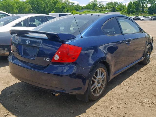 JTKDE177550061680 - 2005 TOYOTA SCION TC ლურჯი ფოტო 4