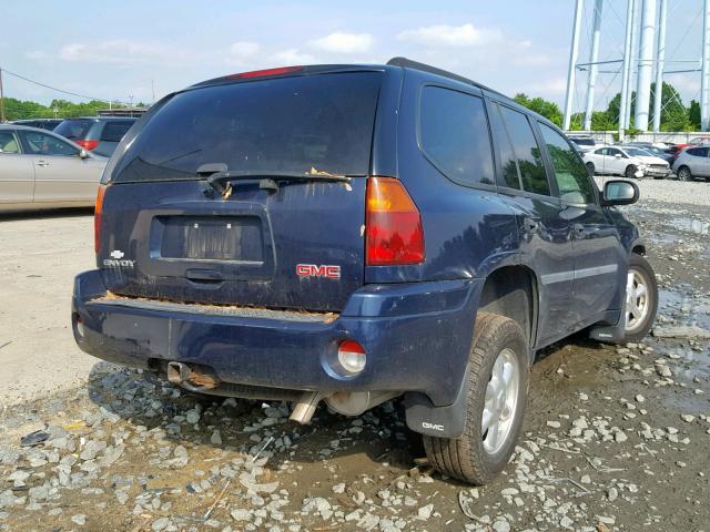 1GKDT13S172223095 - 2007 GMC ENVOY BLUE photo 4