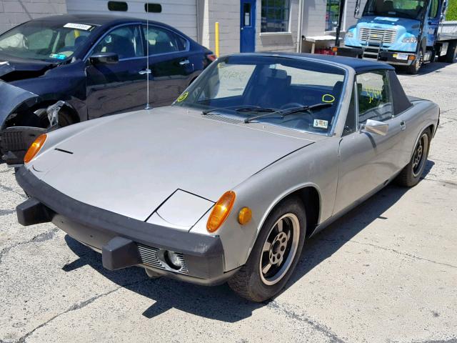 4742904283 - 1974 PORSCHE 914 SILVER photo 2