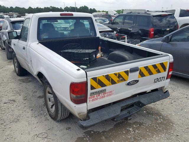 1FTYR10D89PA63448 - 2009 FORD RANGER WHITE photo 3