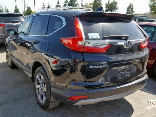 7FARW1H86HE003900 - 2017 HONDA CR-V EXL BLACK photo 3