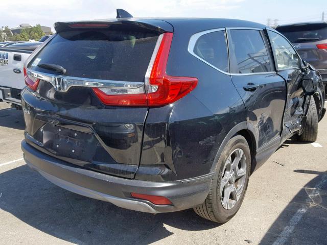 7FARW1H86HE003900 - 2017 HONDA CR-V EXL BLACK photo 4