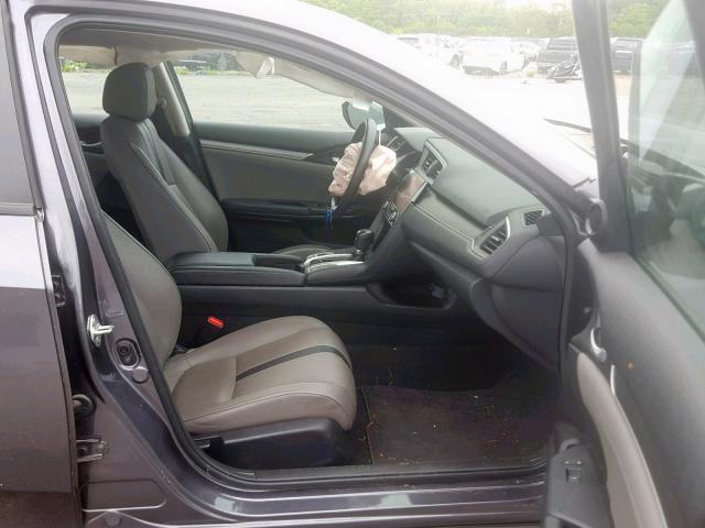 2HGFC1F74HH631726 - 2017 HONDA CIVIC EXL Boz foto 5