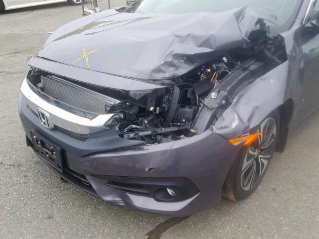 2HGFC1F74HH631726 - 2017 HONDA CIVIC EXL Boz foto 9