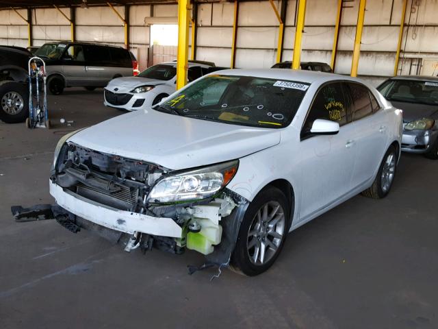 1G11D5RR0DF106791 - 2013 CHEVROLET MALIBU 1LT WHITE photo 2