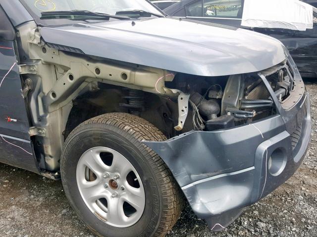 JS3TD944384100490 - 2008 SUZUKI GRAND VITA GRAY photo 9