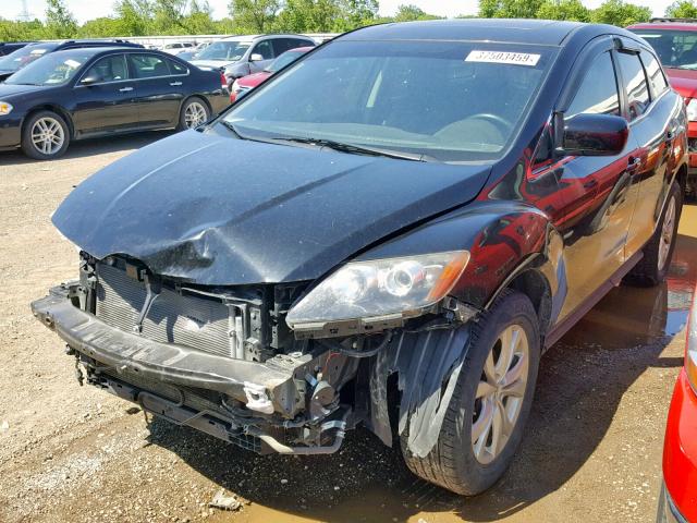 JM3ER2W3XA0348325 - 2010 MAZDA CX-7 BLACK photo 2