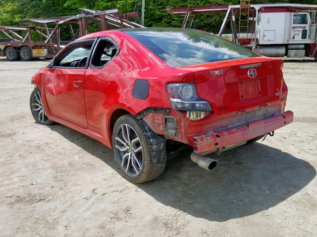 JTKJF5C78F3094072 - 2015 TOYOTA SCION TC წითელი ფოტო 3