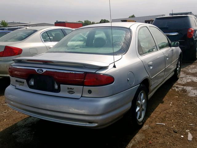 3FAFP66L7XM113709 - 1999 FORD CONTOUR SE SILVER photo 4