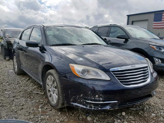 1C3BC4FB4BN522589 - 2011 CHRYSLER 200 LX BLUE photo 1