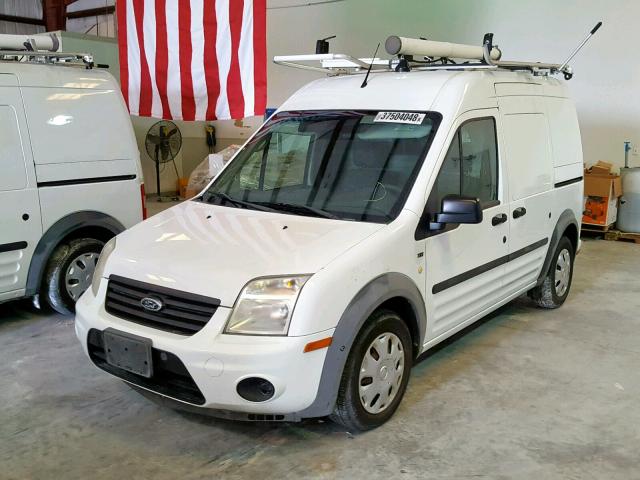 NM0LS7BN7DT135437 - 2013 FORD TRANSIT CO WHITE photo 2