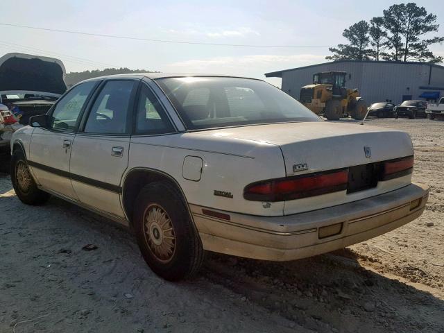 2G4WB54L9N1476339 - 1992 BUICK REGAL CUST WHITE photo 3