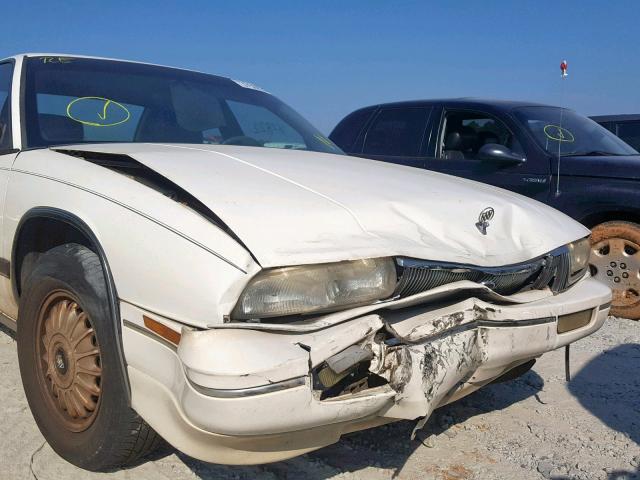 2G4WB54L9N1476339 - 1992 BUICK REGAL CUST WHITE photo 9