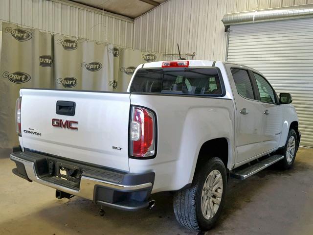 1GTG5DE37G1394207 - 2016 GMC CANYON SLT WHITE photo 4