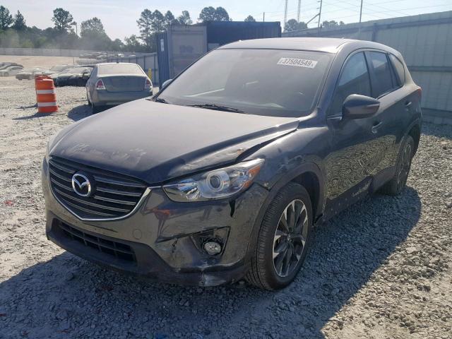 JM3KE4DY1G0605485 - 2016 MAZDA CX-5 GT GRAY photo 2