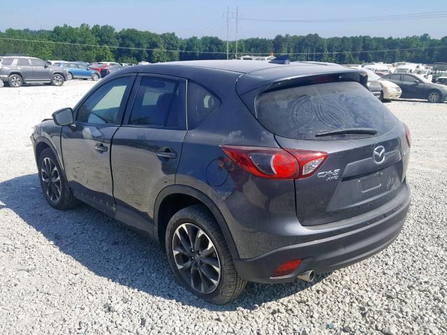 JM3KE4DY1G0605485 - 2016 MAZDA CX-5 GT GRAY photo 3