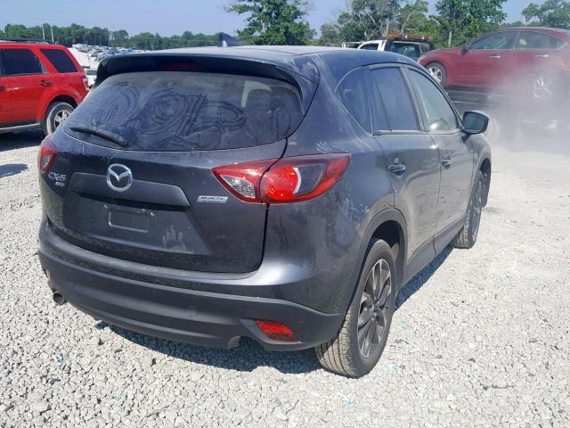 JM3KE4DY1G0605485 - 2016 MAZDA CX-5 GT GRAY photo 4