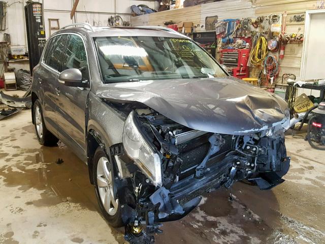 WVGBV7AX5AW513446 - 2010 VOLKSWAGEN TIGUAN SE GRAY photo 1