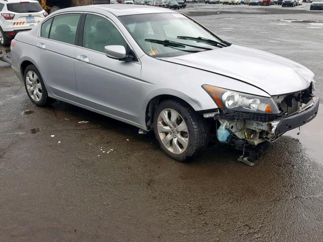 1HGCP36848A075363 - 2008 HONDA ACCORD EXL SILVER photo 1