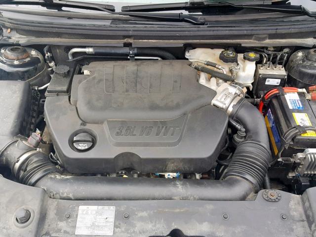 1G1ZF5E79CF173938 - 2012 CHEVROLET MALIBU 3LT შავი ფოტო 7