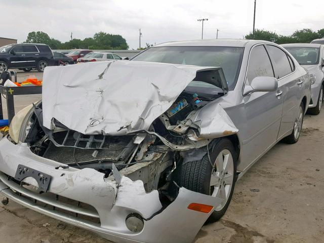 JTHBA30G565169171 - 2006 LEXUS ES 330 SILVER photo 2