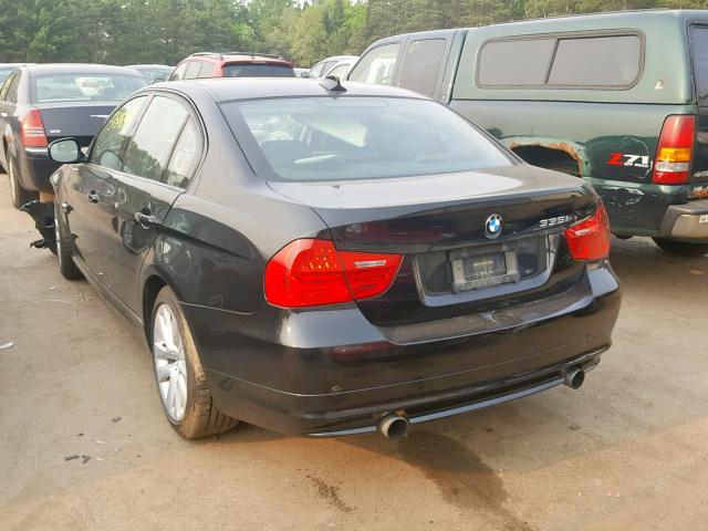 WBAPL5C57BA918719 - 2011 BMW 335 XI BLACK photo 3