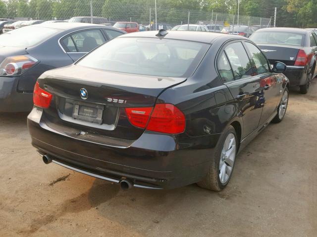 WBAPL5C57BA918719 - 2011 BMW 335 XI BLACK photo 4