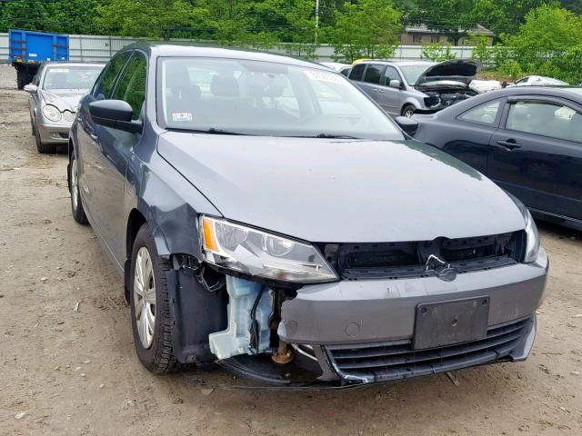 3VW2K7AJ2CM357357 - 2012 VOLKSWAGEN JETTA BASE SILVER photo 1