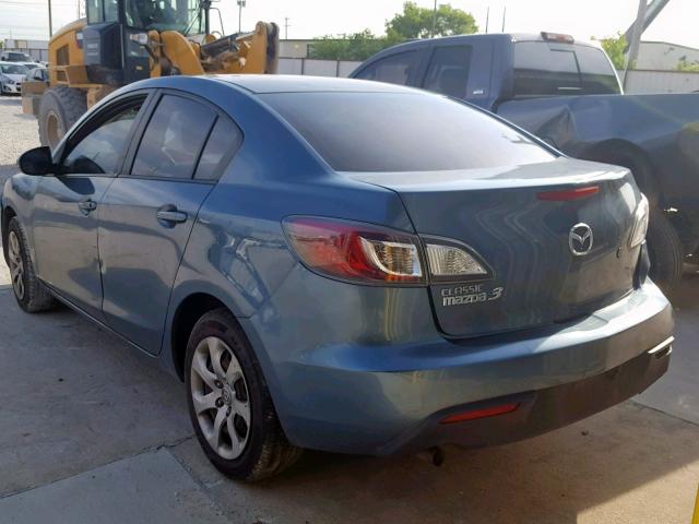 JM1BL1SF8A1330391 - 2010 MAZDA 3 I BLUE photo 3