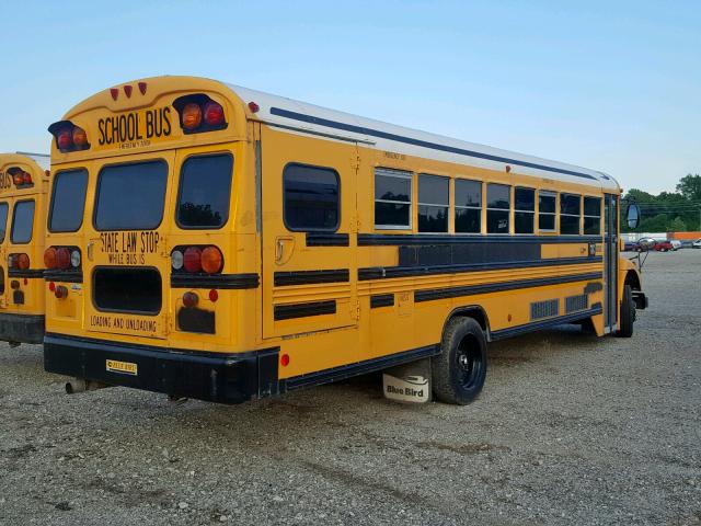 1BAKDCKH35F226212 - 2005 BLUE BIRD SCHOOL BUS YELLOW photo 4