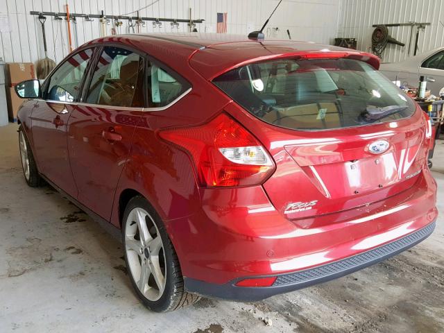 1FADP3N24EL134479 - 2014 FORD FOCUS TITA RED photo 3