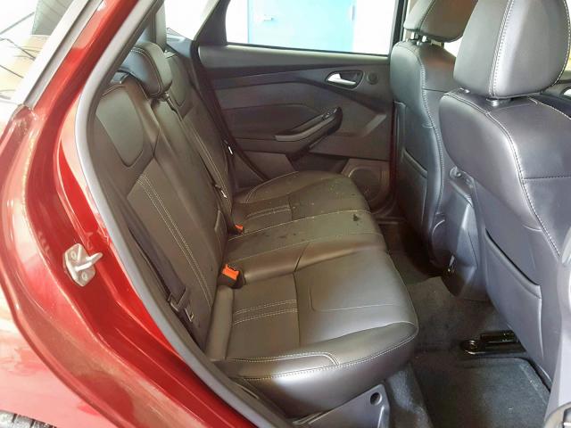 1FADP3N24EL134479 - 2014 FORD FOCUS TITA RED photo 6