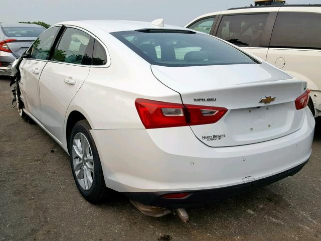 1G1ZJ5SU3GF306966 - 2016 CHEVROLET MALIBU HYB WHITE photo 3