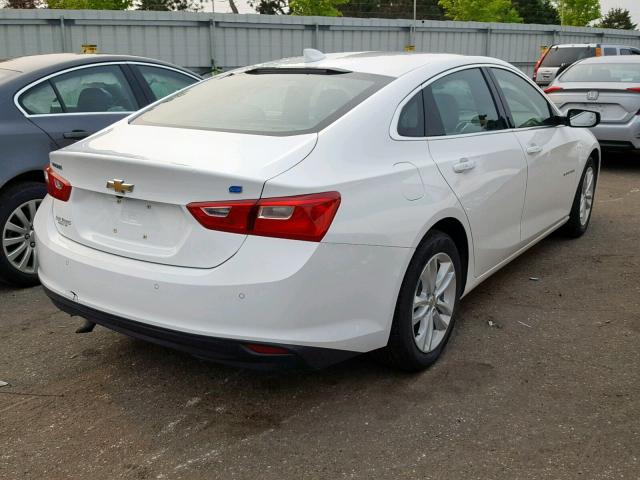 1G1ZJ5SU3GF306966 - 2016 CHEVROLET MALIBU HYB WHITE photo 4