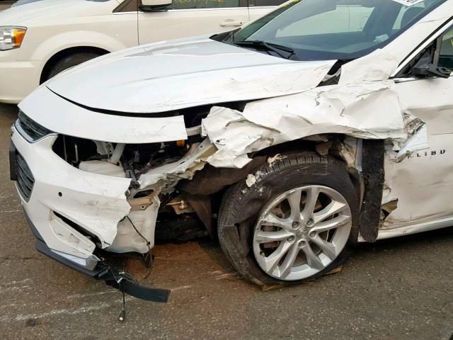 1G1ZJ5SU3GF306966 - 2016 CHEVROLET MALIBU HYB WHITE photo 9