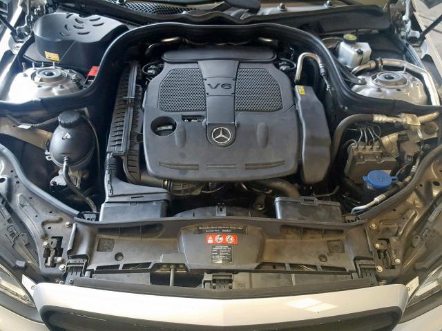 WDDHF5KB0EB008680 - 2014 MERCEDES-BENZ E 350 BLACK photo 7