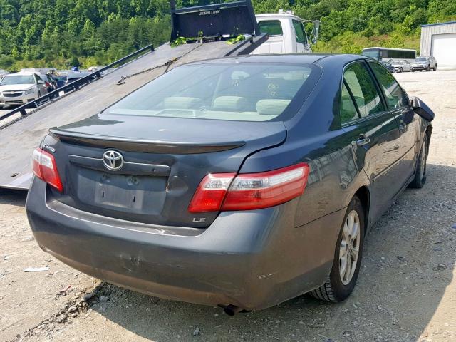 4T1BE46K07U697369 - 2007 TOYOTA CAMRY NEW GRAY photo 4