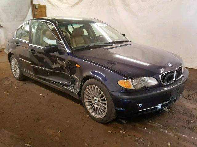 WBAEW534X3PN30338 - 2003 BMW 330 XI BLUE photo 1