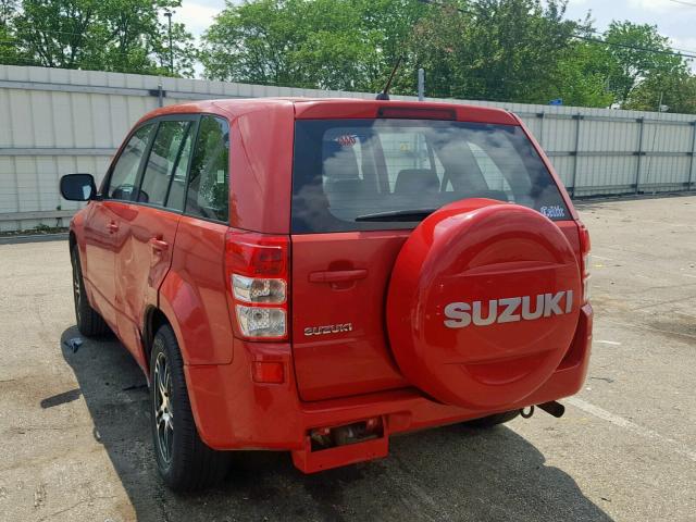 JS3TE941484100579 - 2008 SUZUKI GRAND VITA RED photo 3