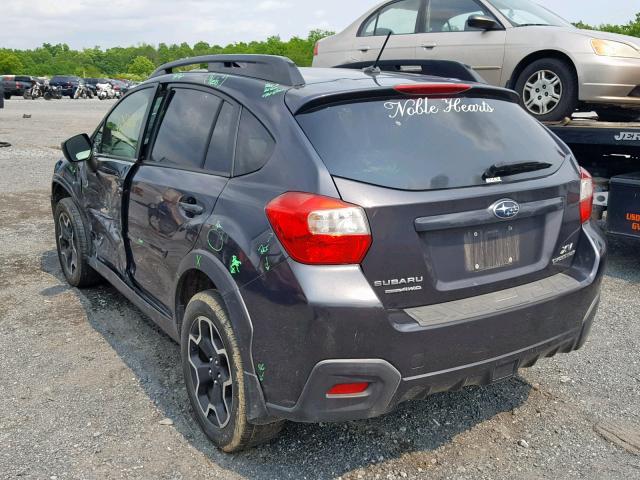 JF2GPACC4D2826481 - 2013 SUBARU XV CROSSTR CHARCOAL photo 3