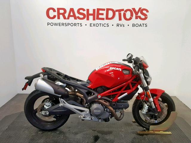 ZDM1RADNXCB052643 - 2012 DUCATI MONSTER 69 RED photo 1