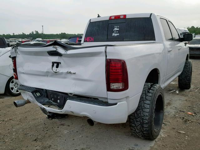 1C6RR6MT9ES358236 - 2014 RAM 1500 SPORT WHITE photo 4