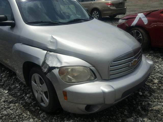 3GNDA13D46S636402 - 2006 CHEVROLET HHR LS Plata foto 9