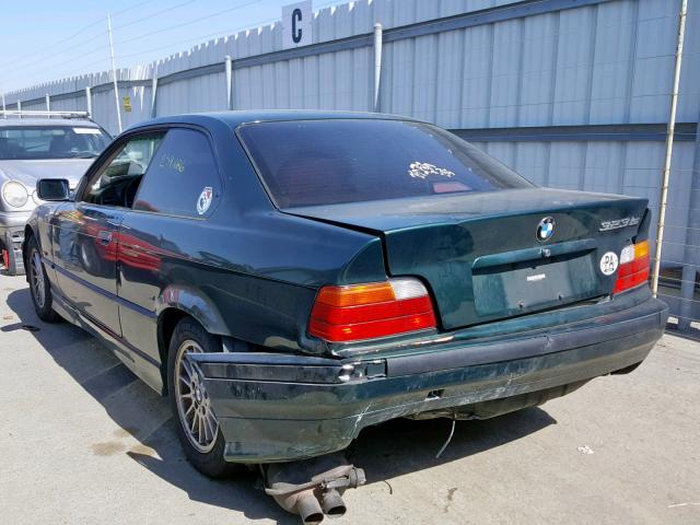 WBABF8337XEH64677 - 1999 BMW 323 IS AUT GREEN photo 3